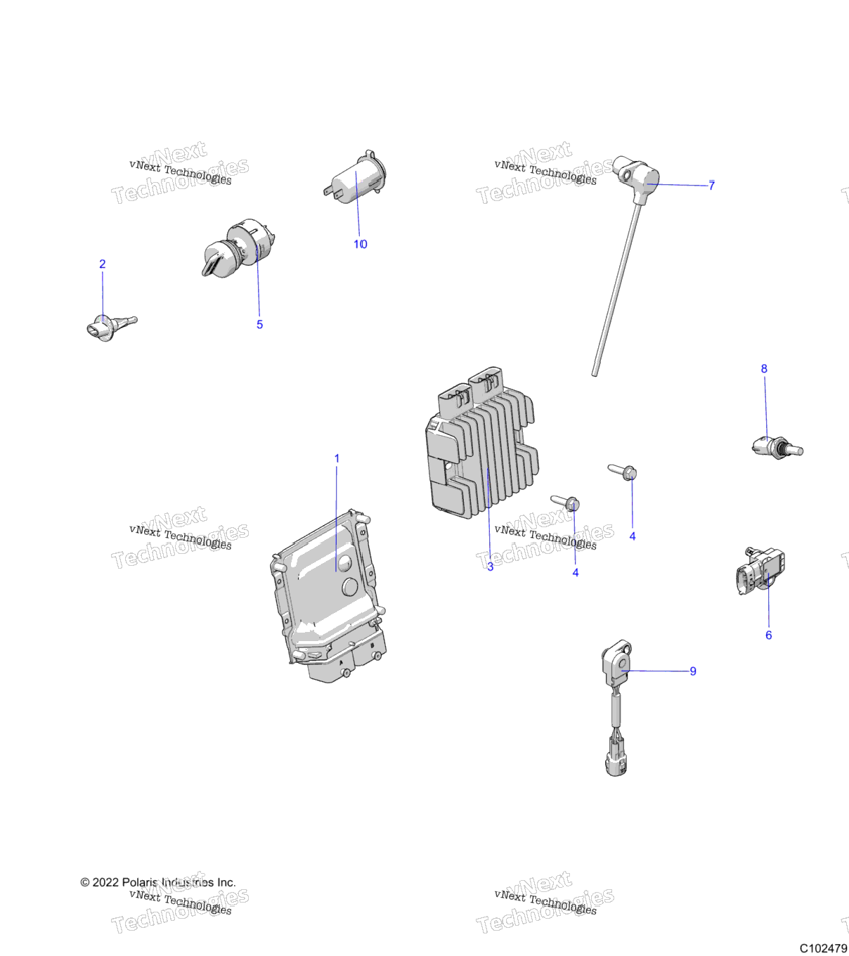 Electrical, Switches, Sensors, Ecu & Control Modules