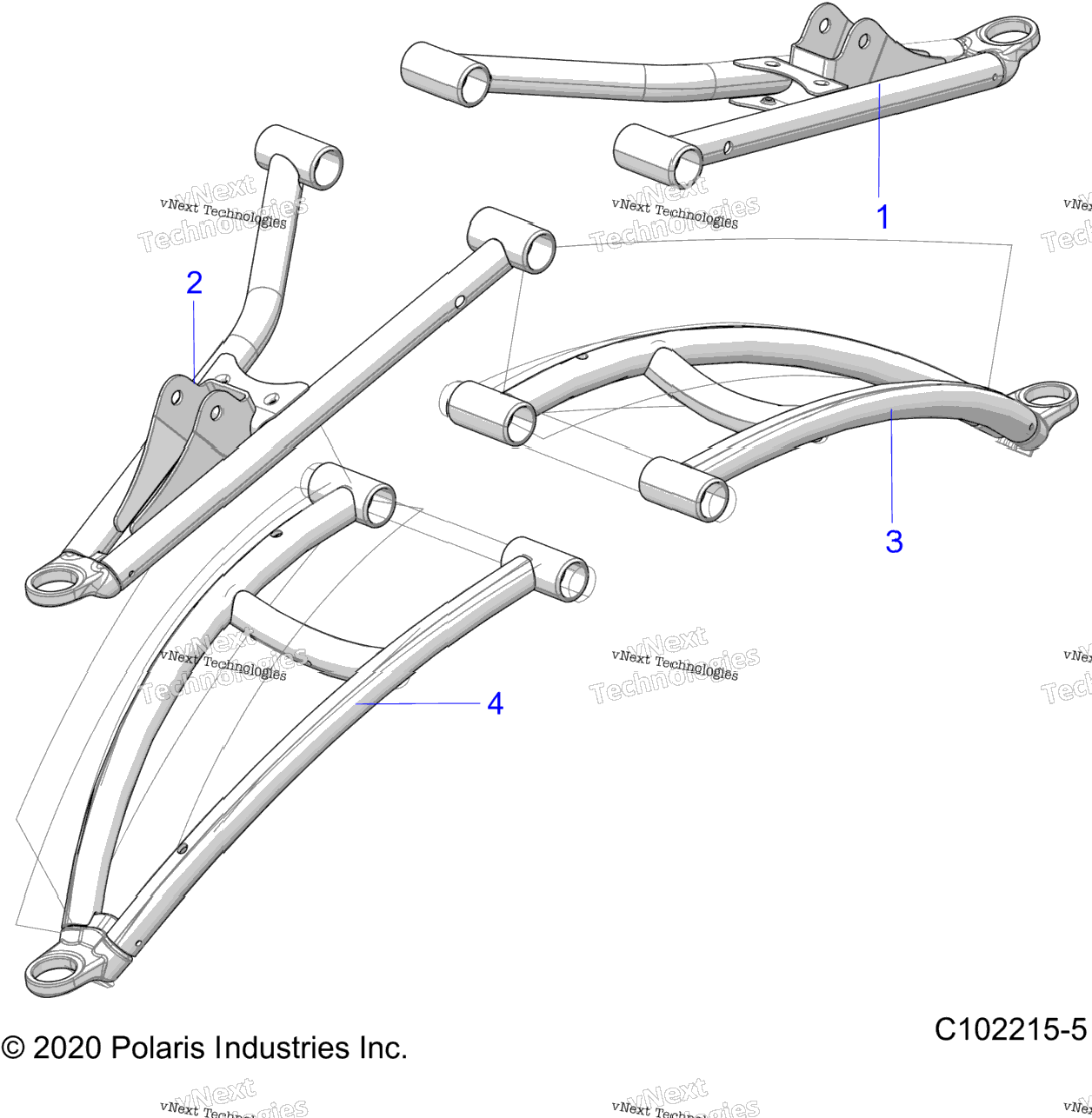 Suspension, Front Aarms