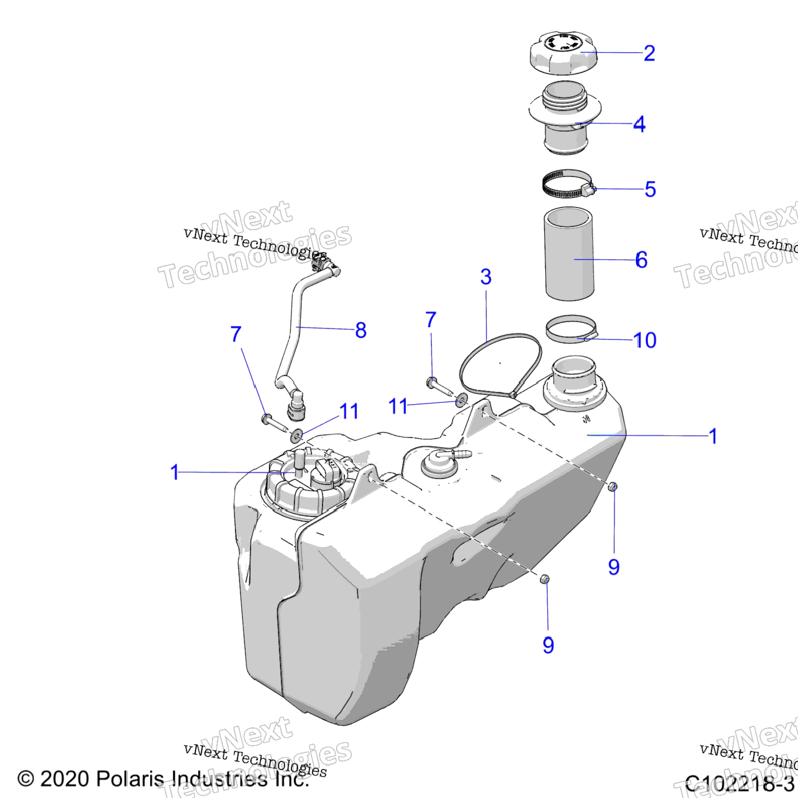 Fuel System, Fuel Tank