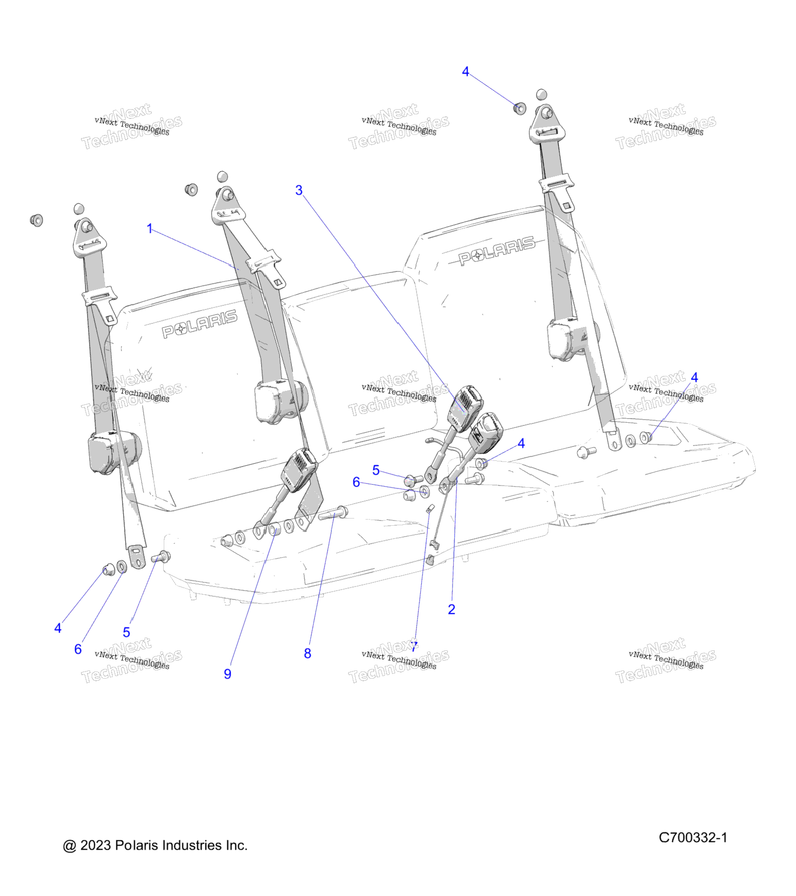 Body, Seat Belt And Mounting