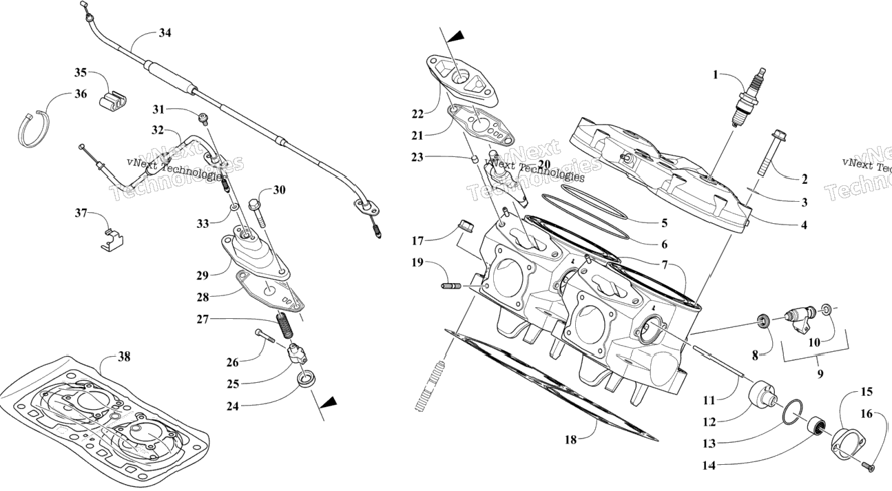 Cylinder And Head Assembly