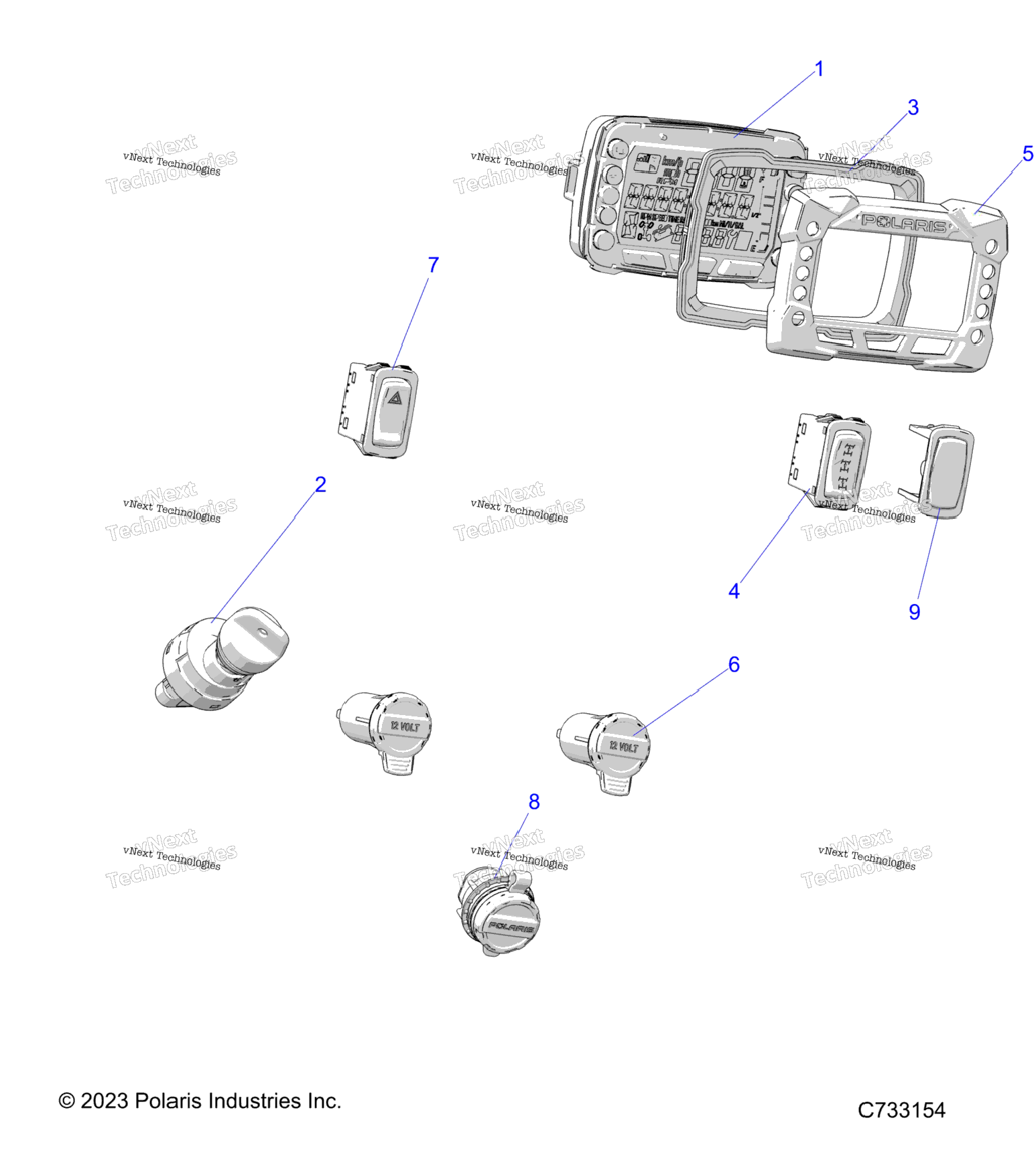 Electrical, Dash Instruments