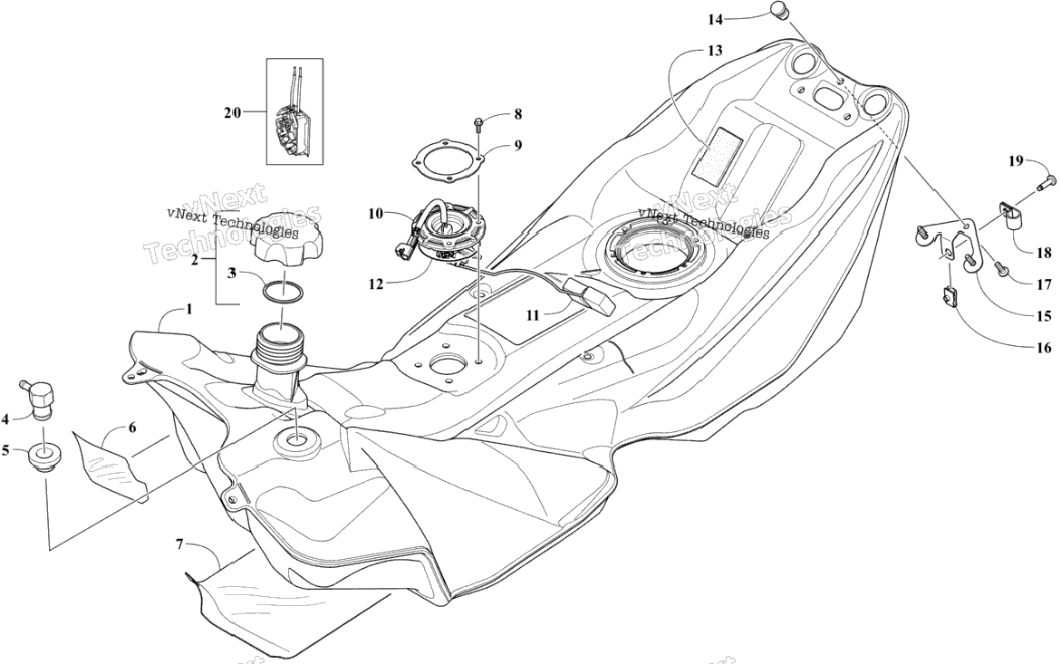 Gas Tank Assembly