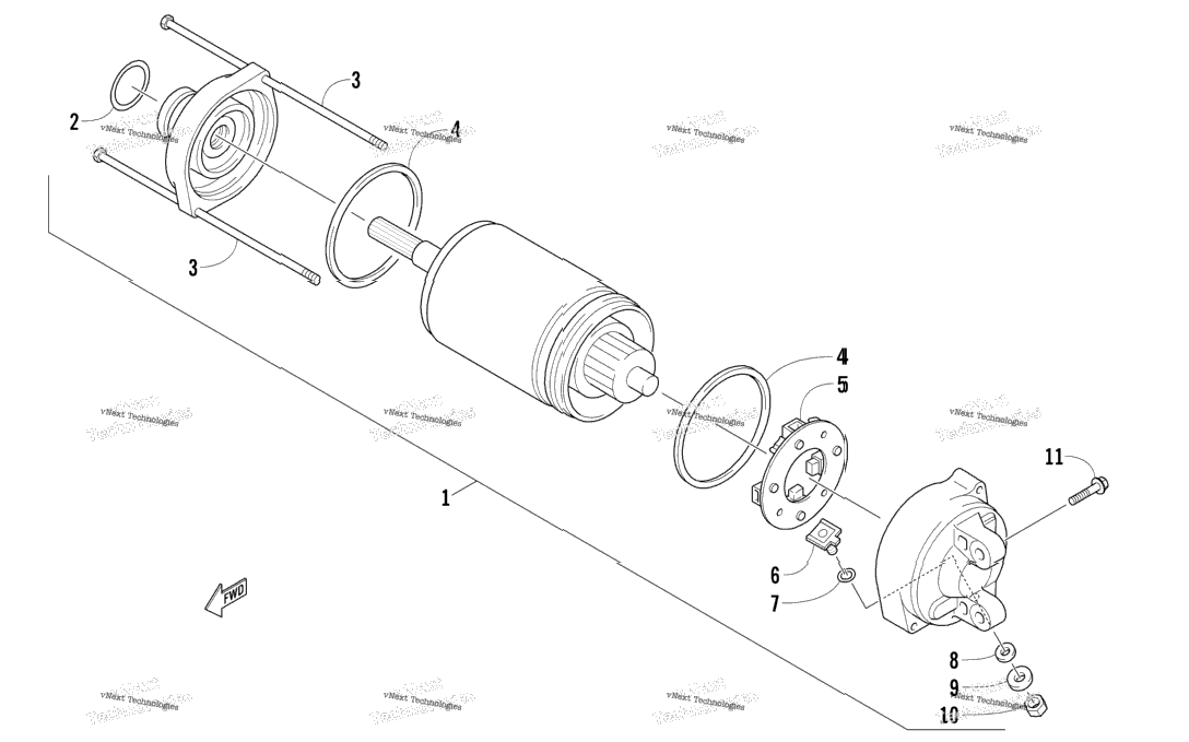 Starter Motor Assembly