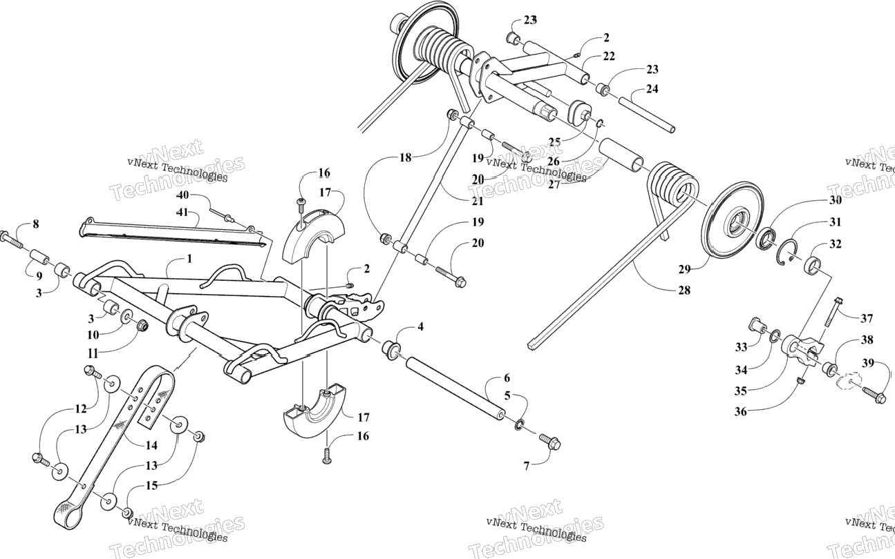 Rear Suspension Arm Assemblies