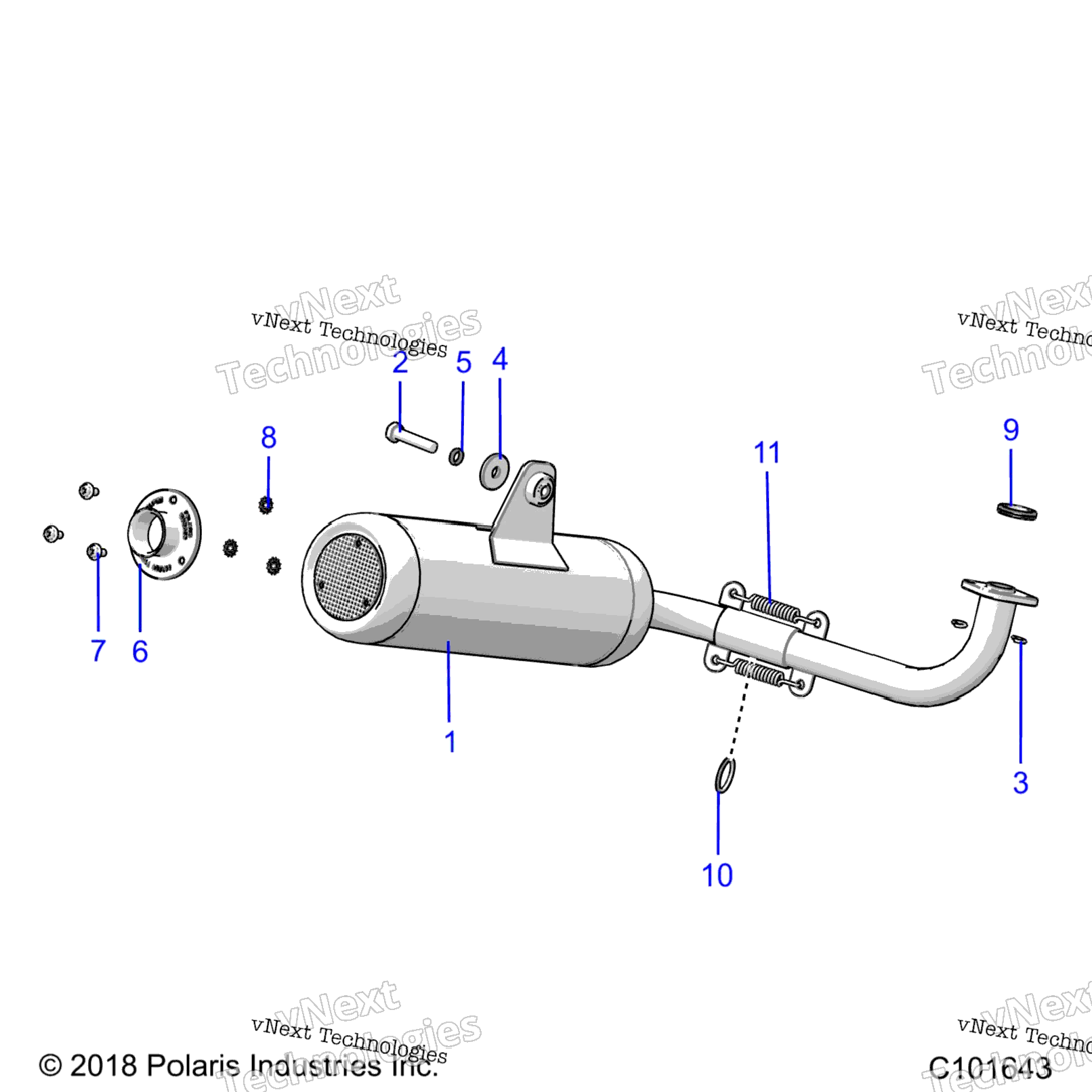 Engine, Exhaust System