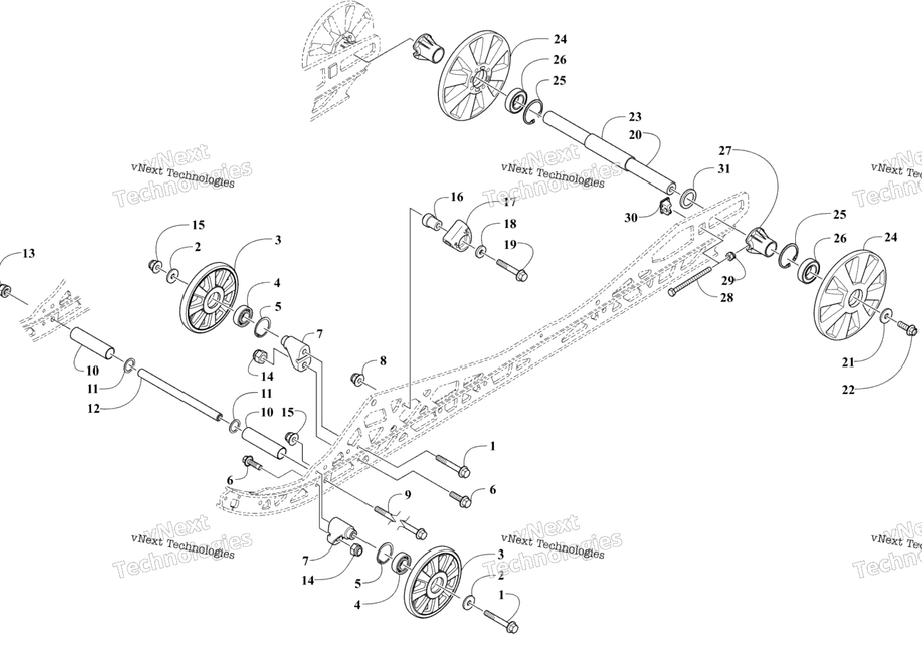 Idler Wheel Assembly