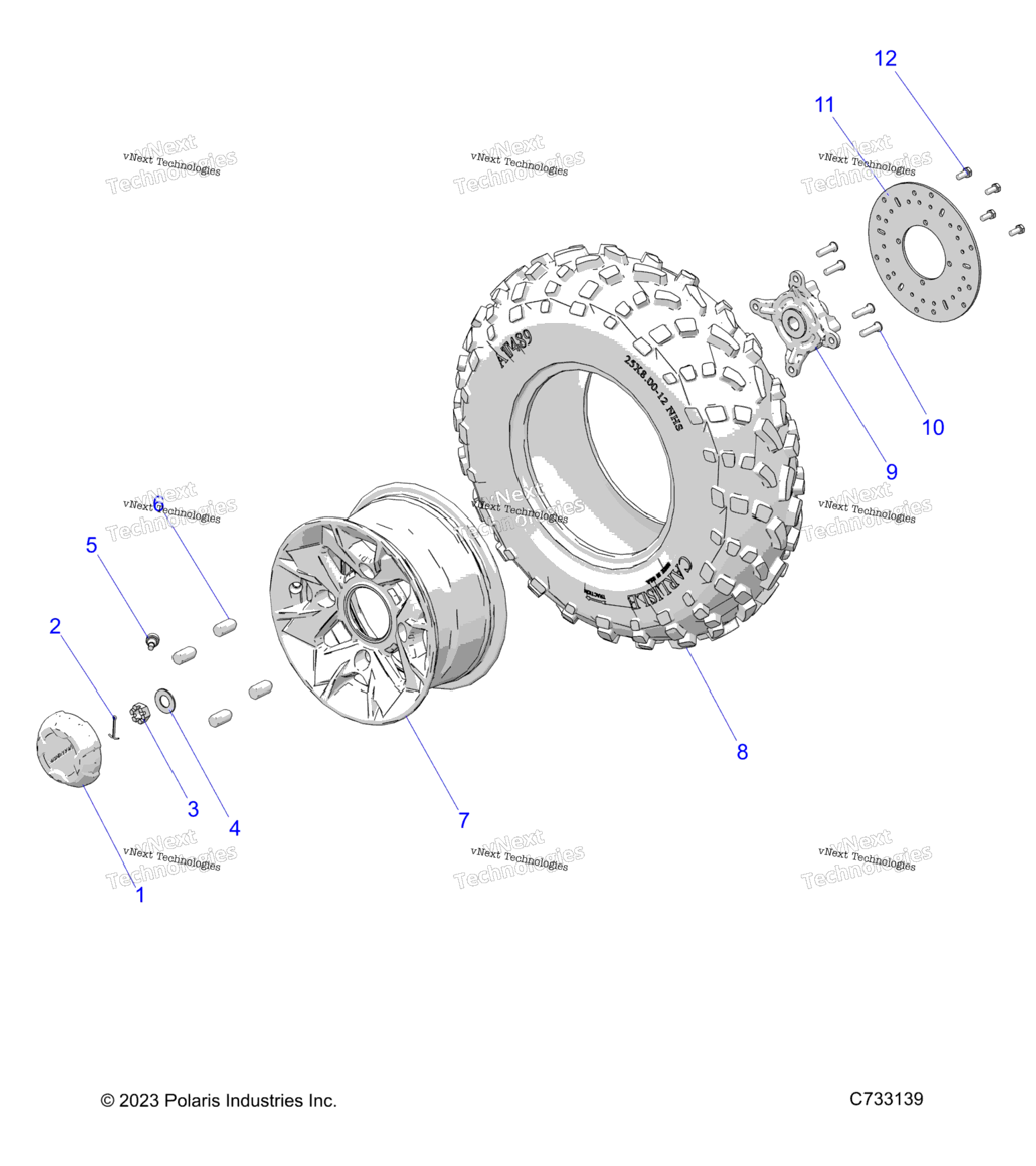 Wheels, Front, Premium R24mas57ck