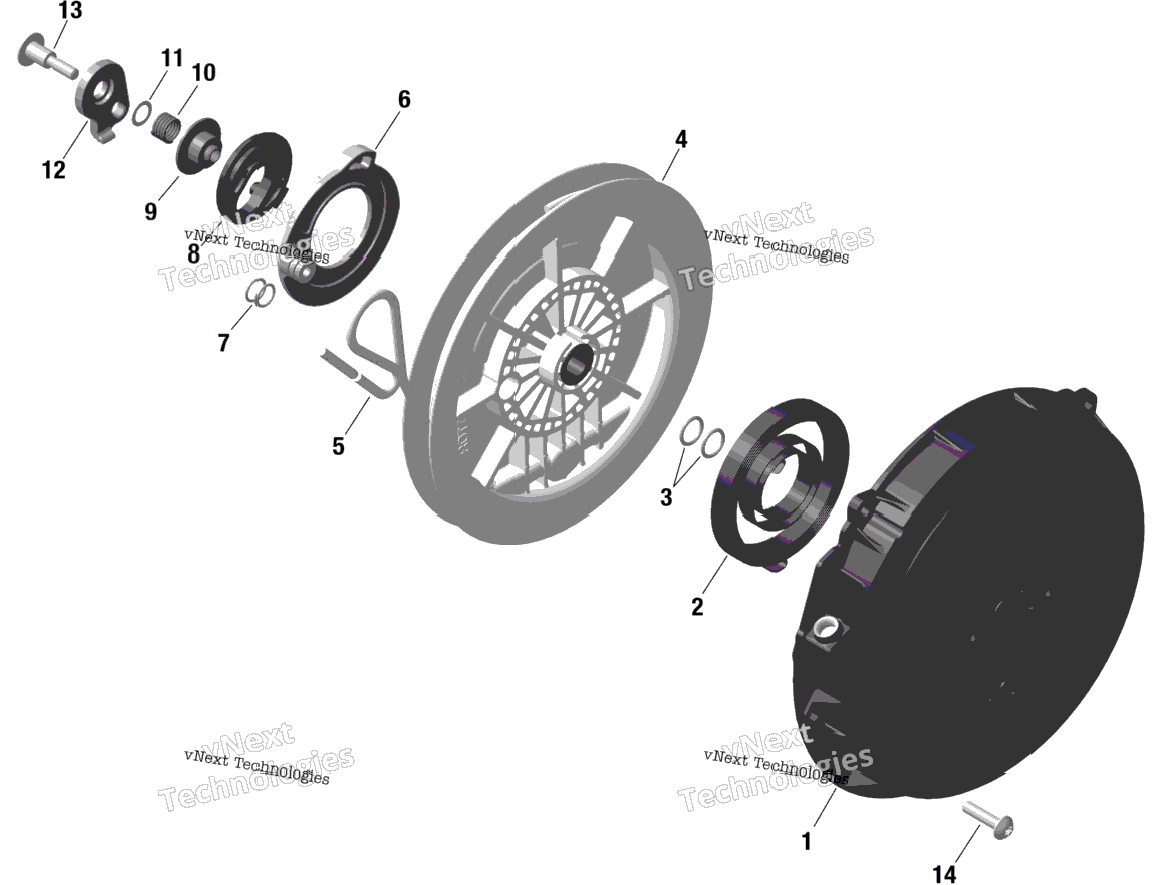 Rotax - Rewind Starter