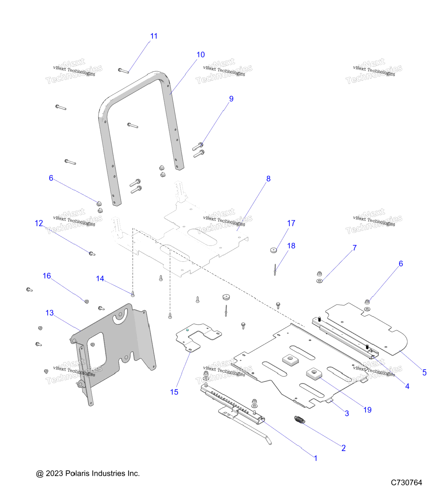 Body, Seat Slider Drivers Seat R24mamasc1C9Ck