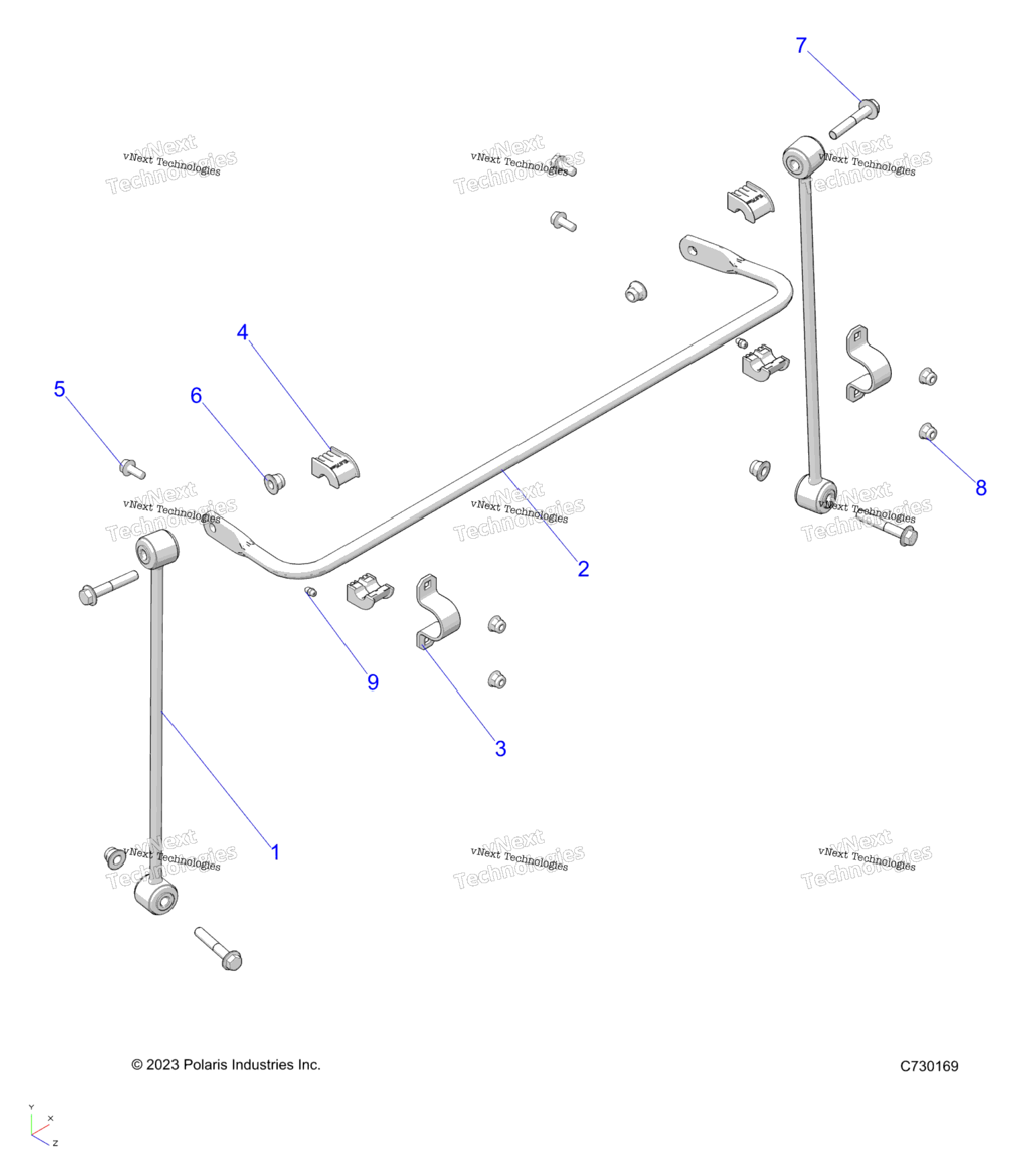 Suspension, Front Stabilizer Bar R24mas57ck