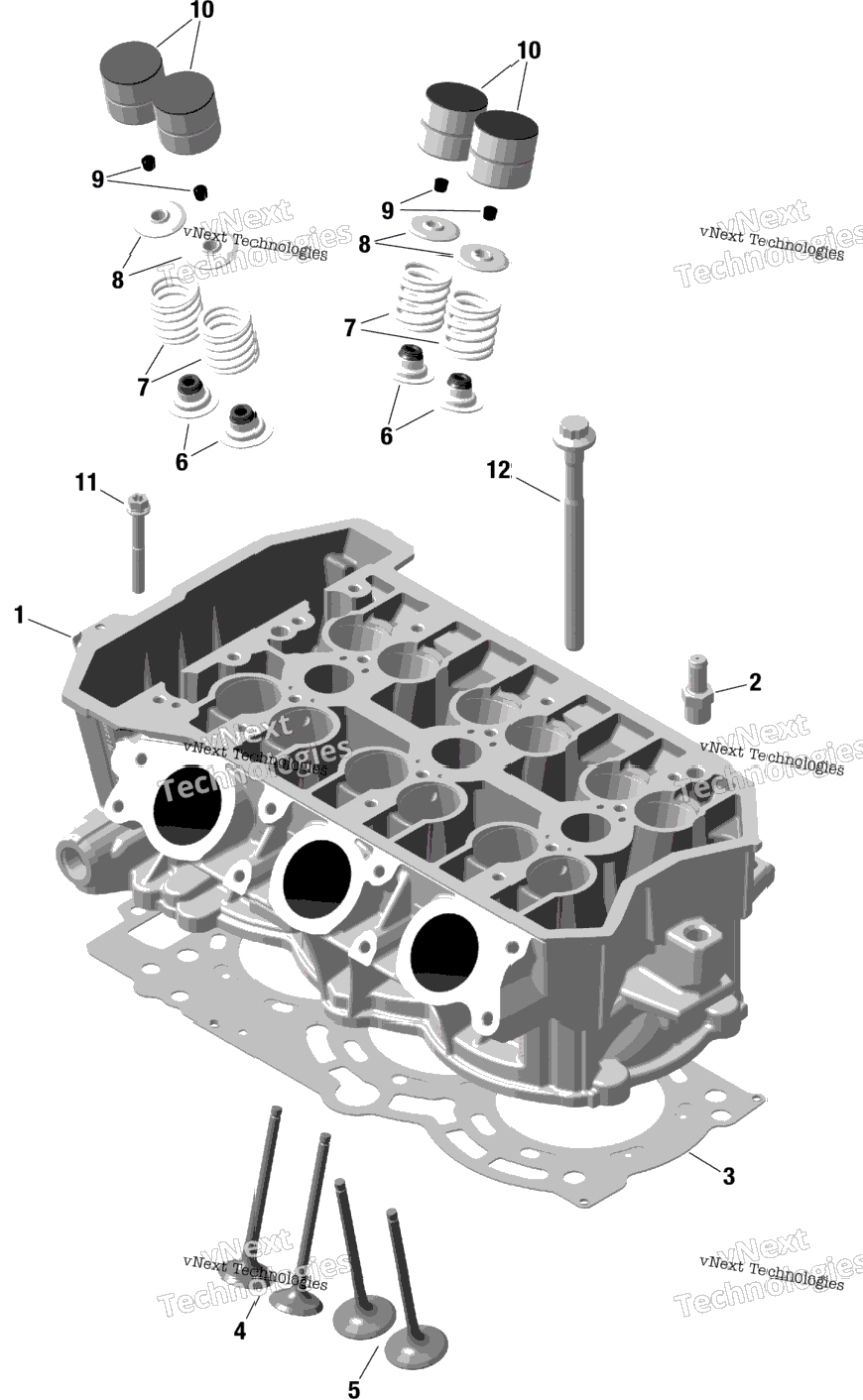 Rotax - Cylinder Head