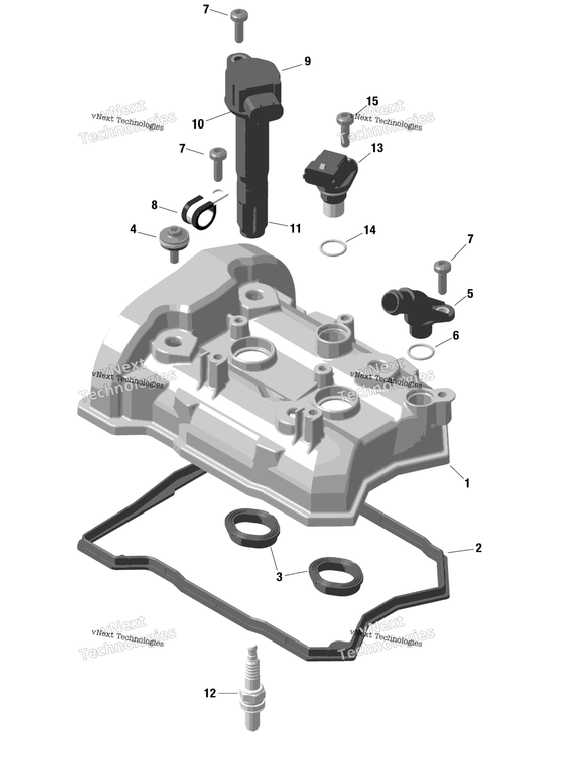 Rotax - Valve Cover