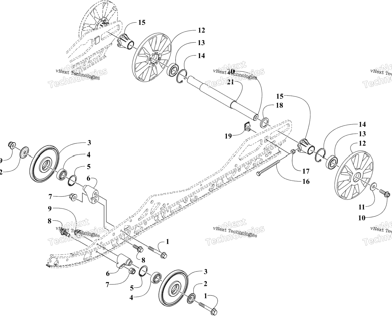 Idler Wheel Assembly