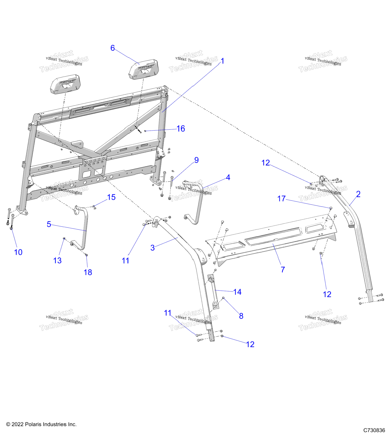 Chassis, Cab Frame R24rred4ja