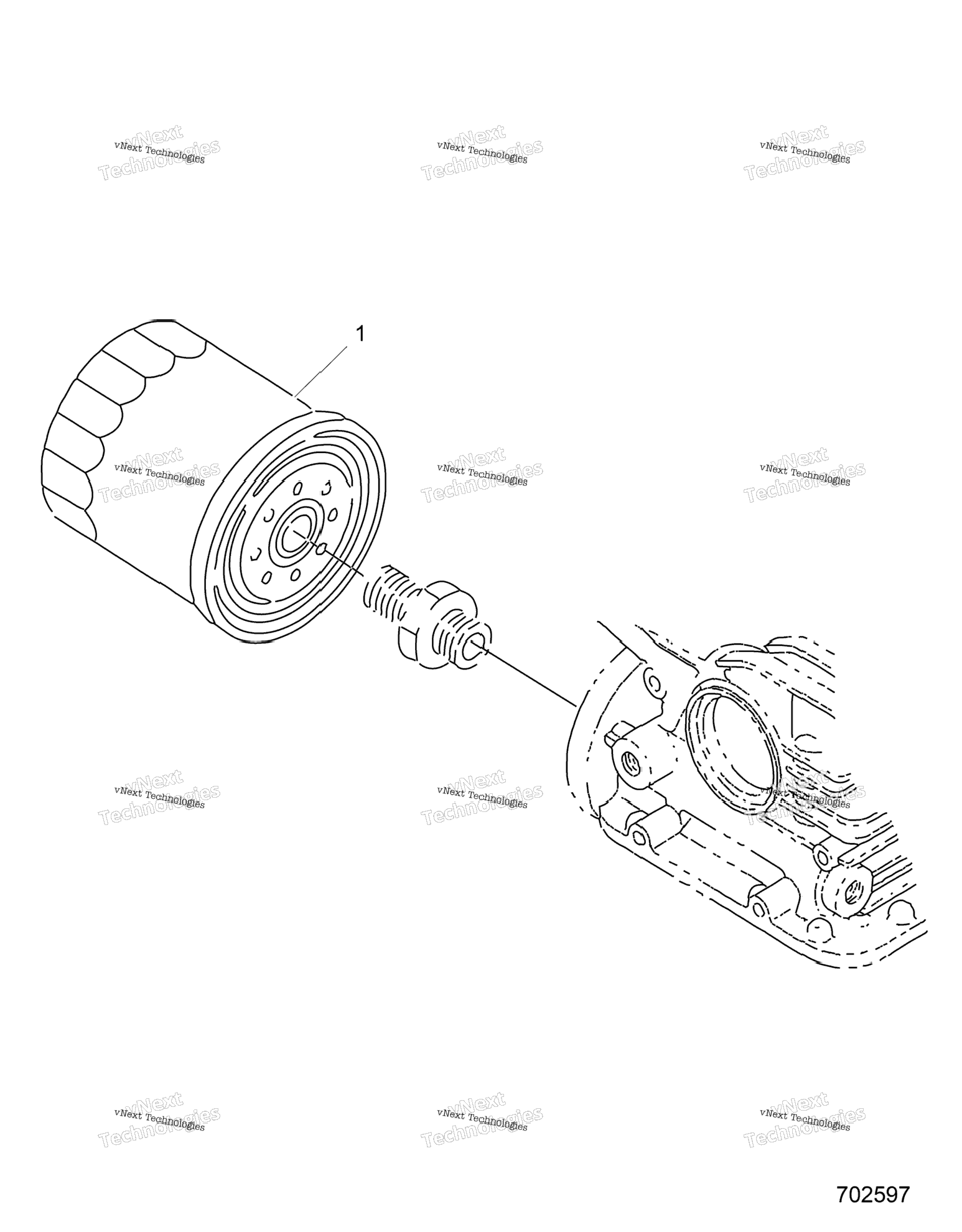 Engine, Oil Filter R24rred4ja