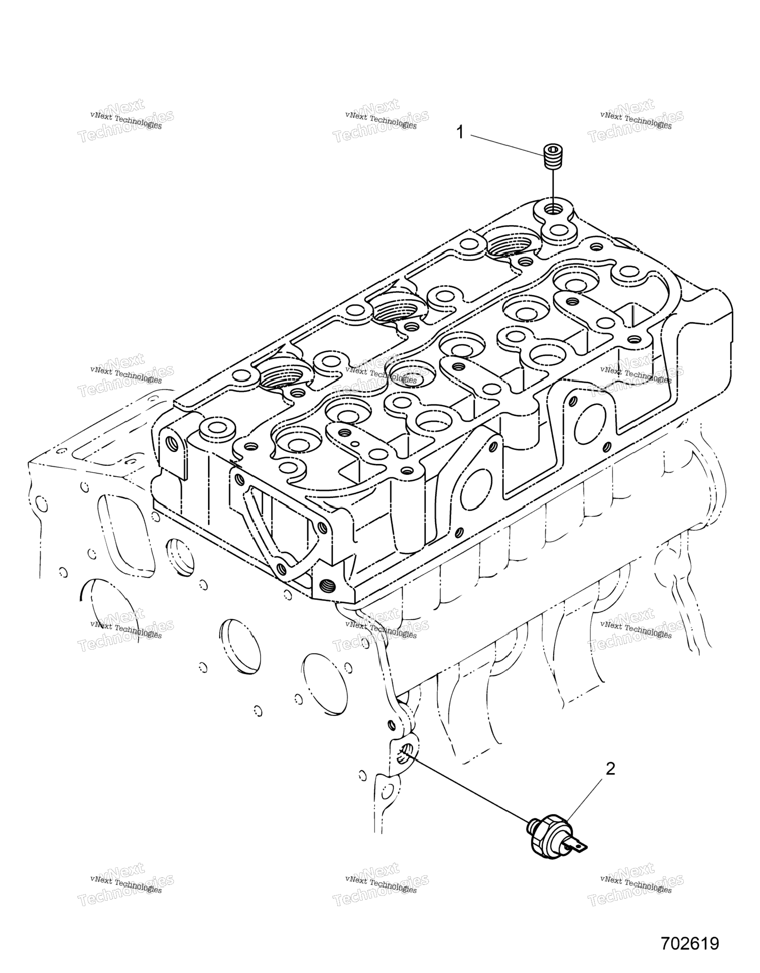 Engine, Oil Switch R24rred4ja