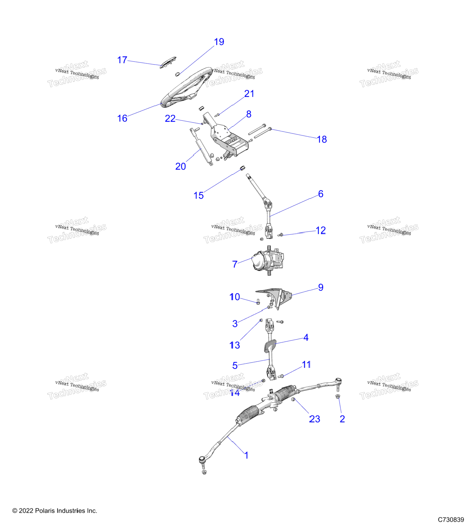 Steering, Steering Asm. R24rred4ja