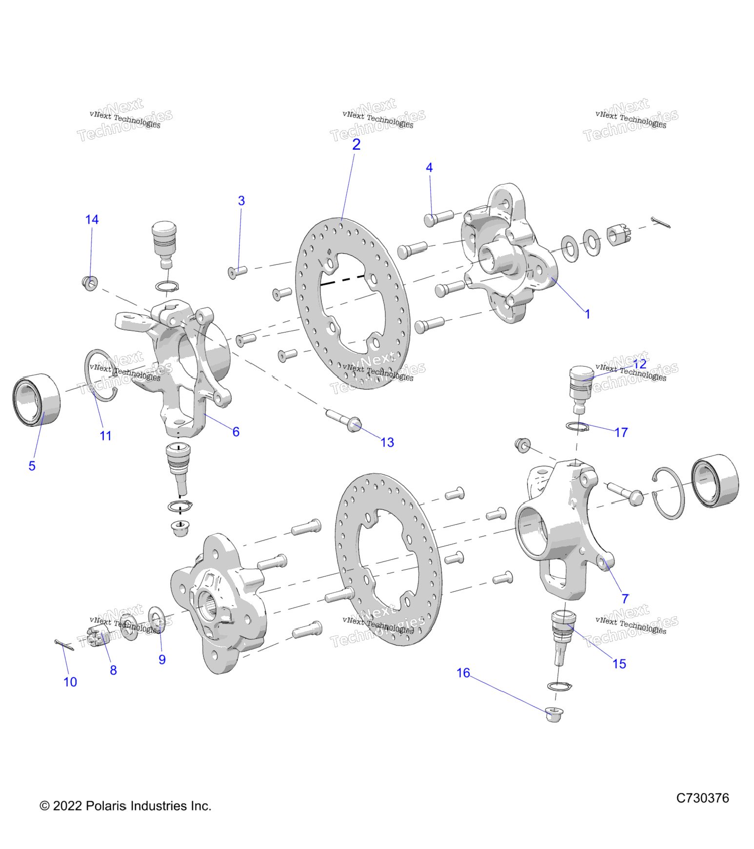 Suspension, Front Hub R24rred4ja