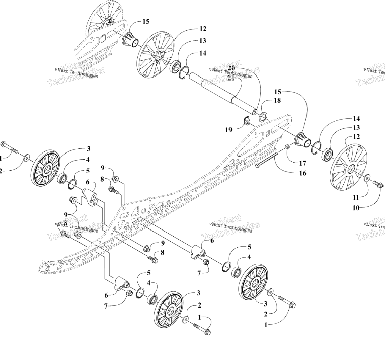 Idler Wheel Assembly