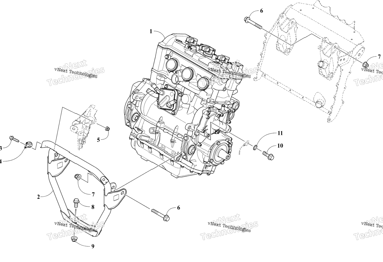 Engine And Related Parts