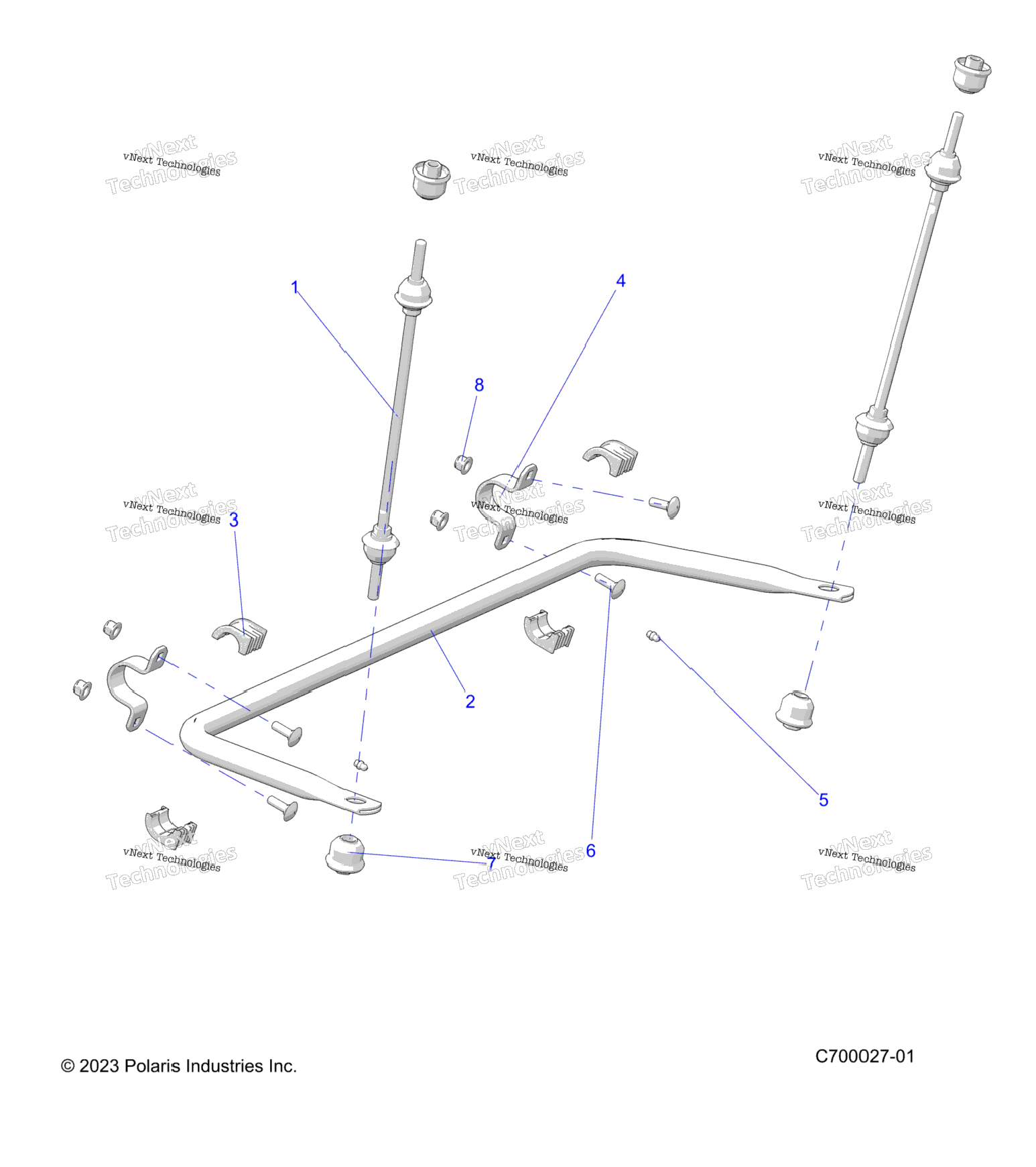 Suspension, Rear Stabilizer Bar