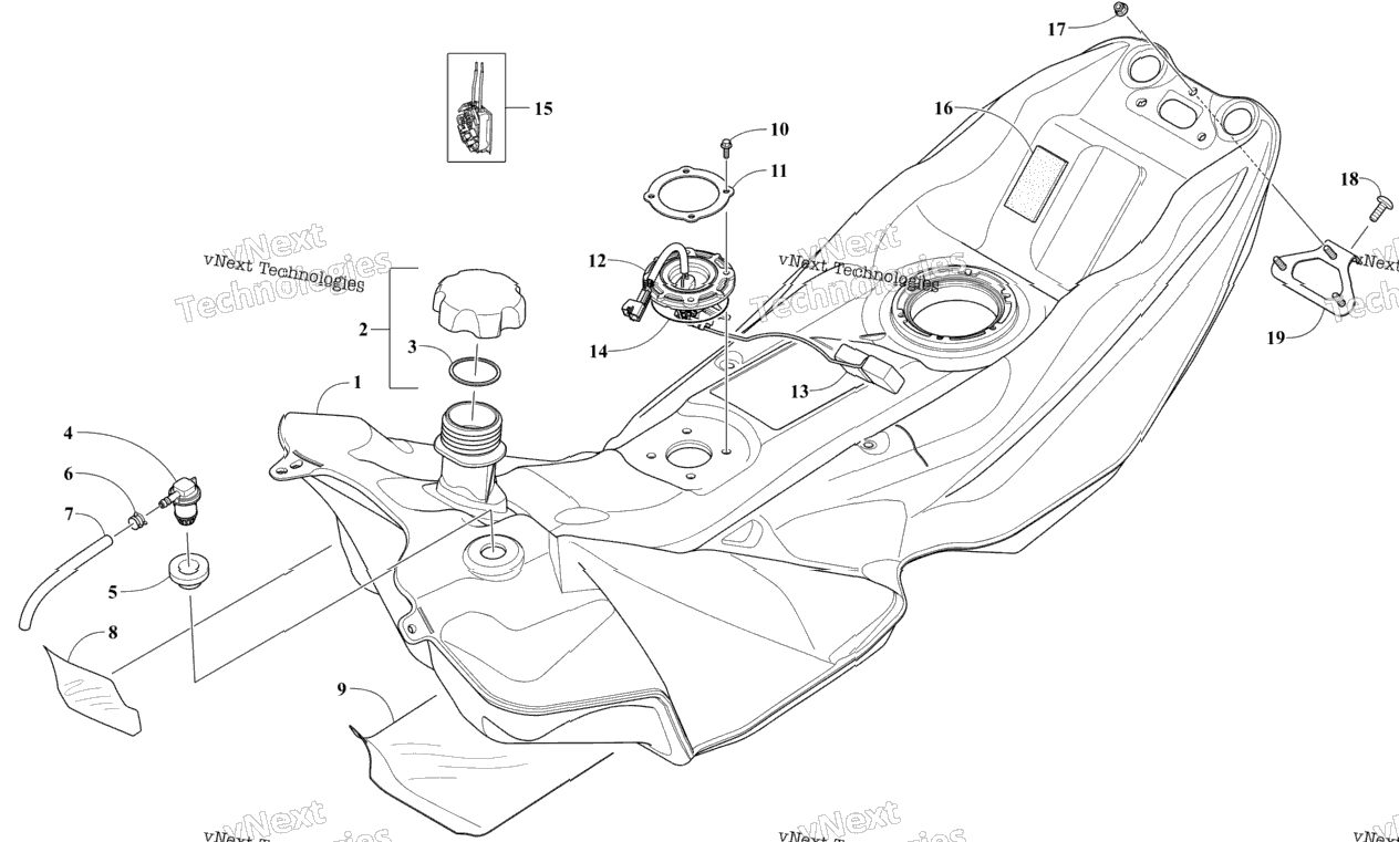 Gas Tank Assembly