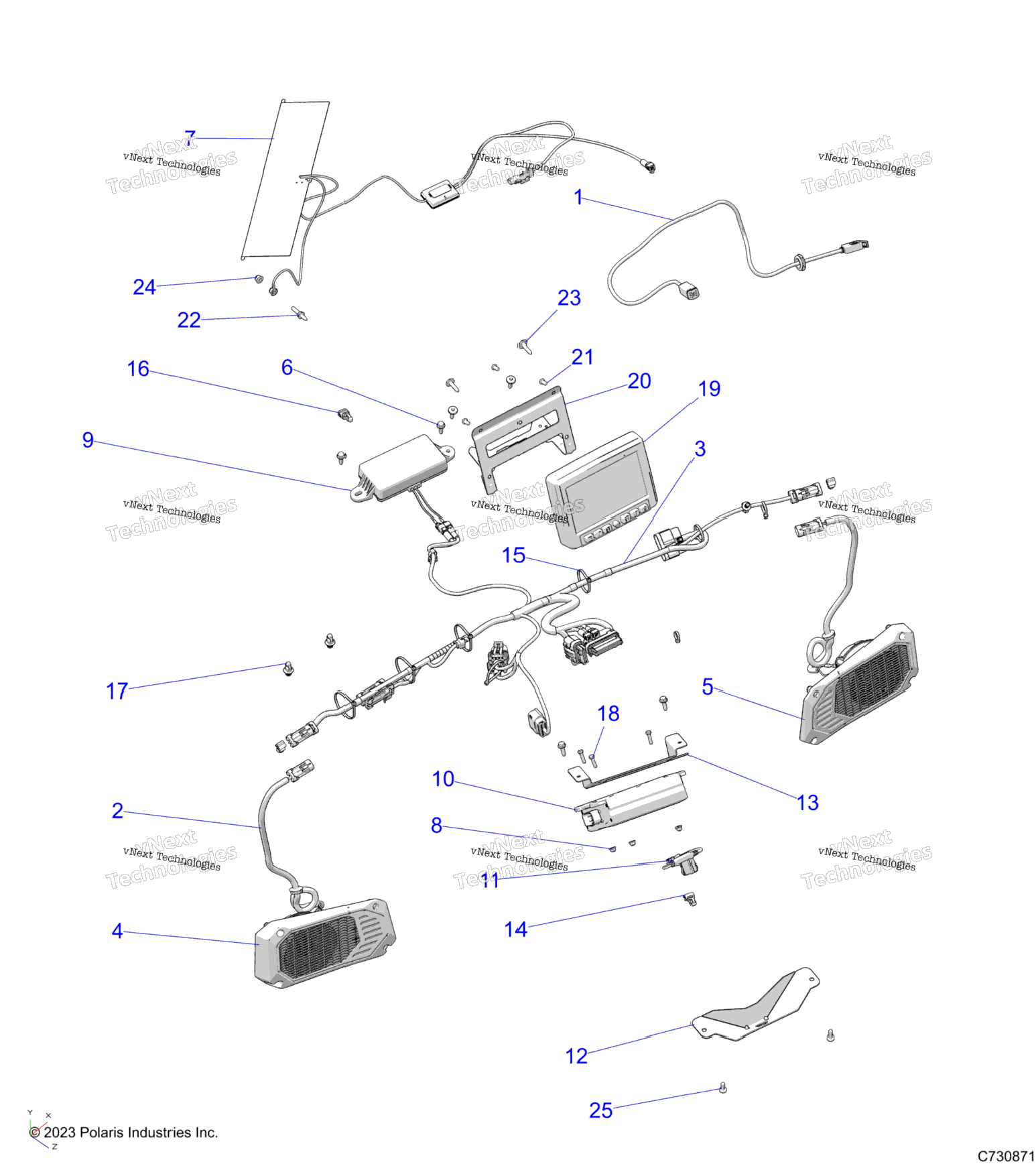 Electrical, Dash Components, Ride Command