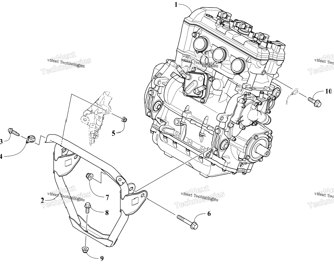 Engine And Related Parts