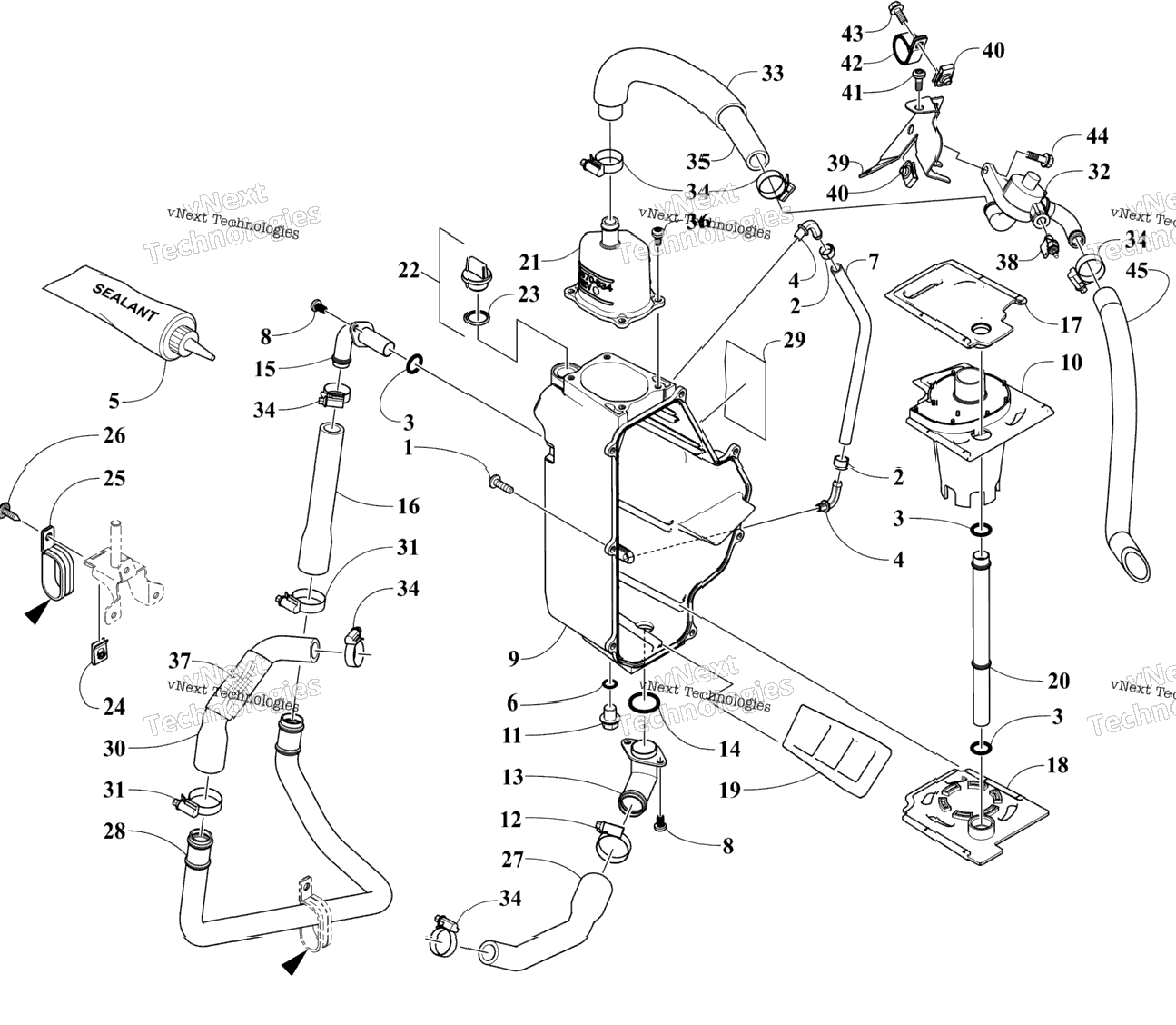 Oil Tank Assembly