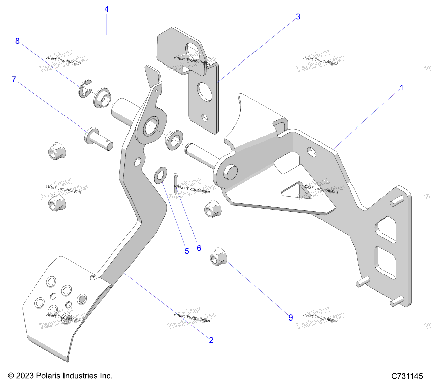 Brakes, Pedal R24rrp99cj