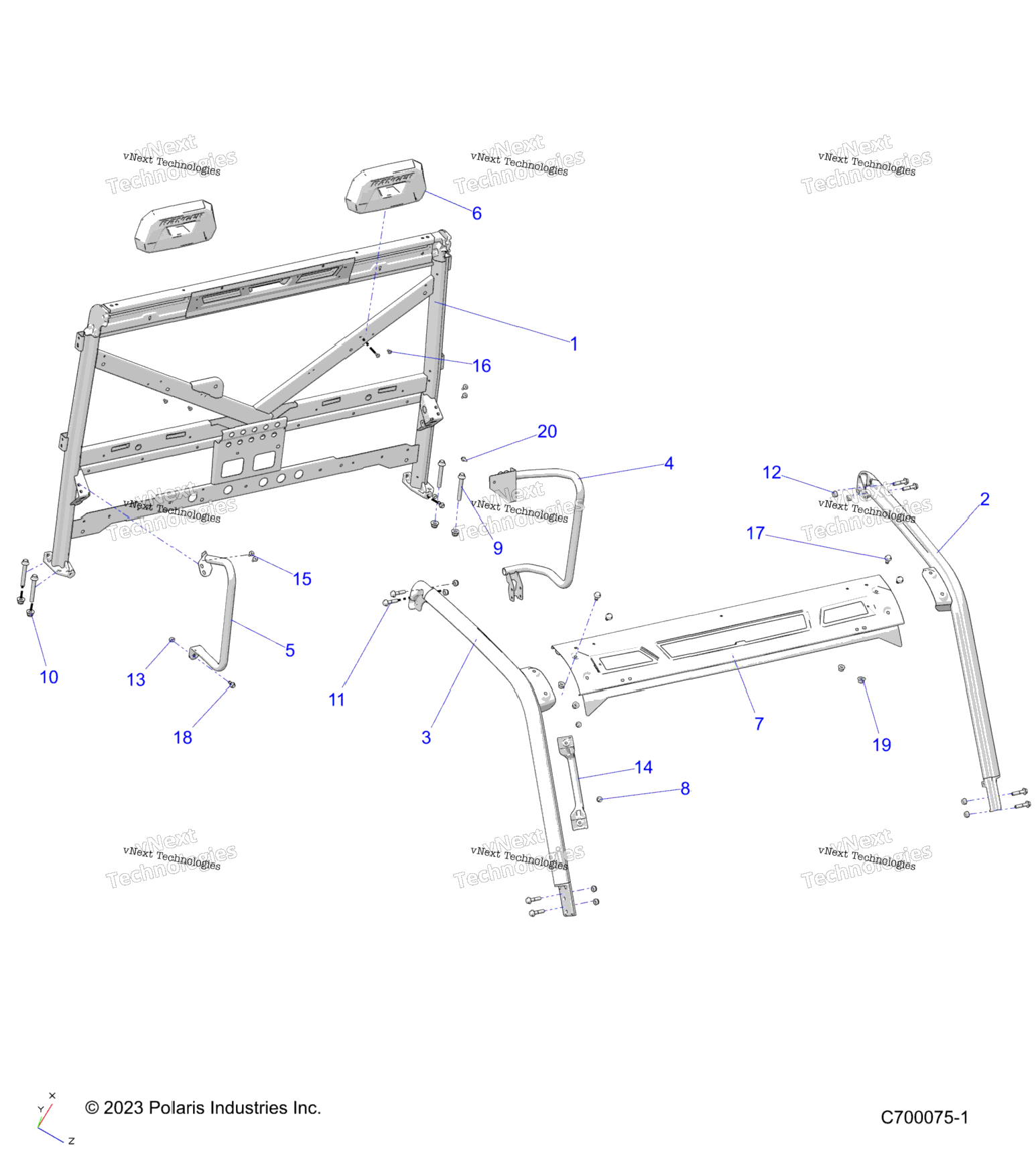 Chassis, Cab Frame R24rre99fjRrs99cjF9FjC9CkRrp99cj