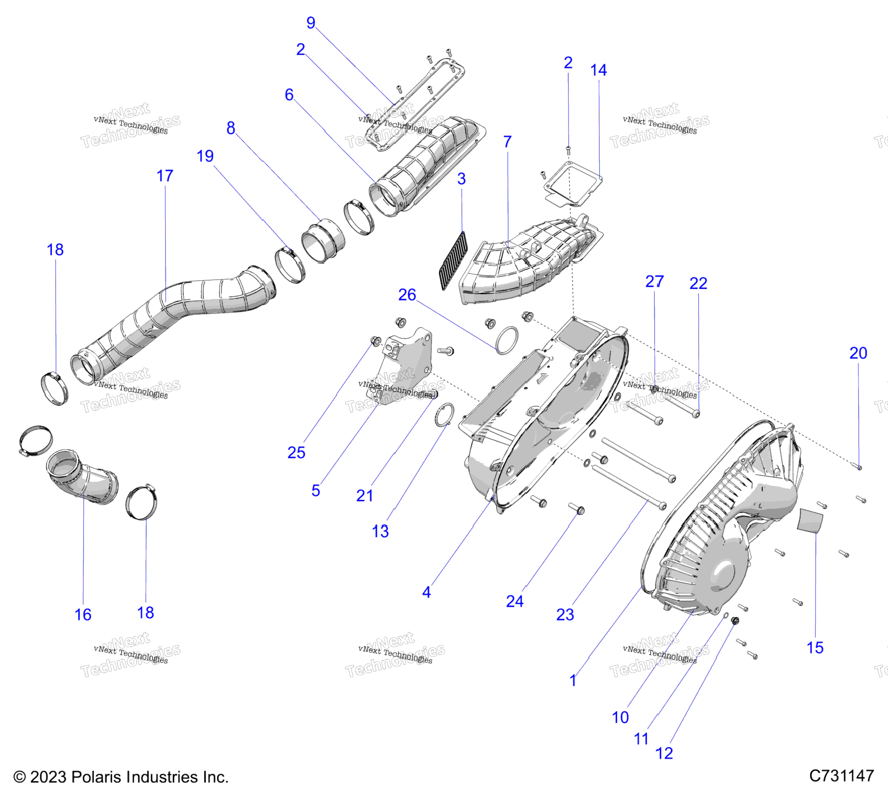 Drive Train, Clutch Cover And Ducting R24rre99fjRrs99cjF9FjC9Ck