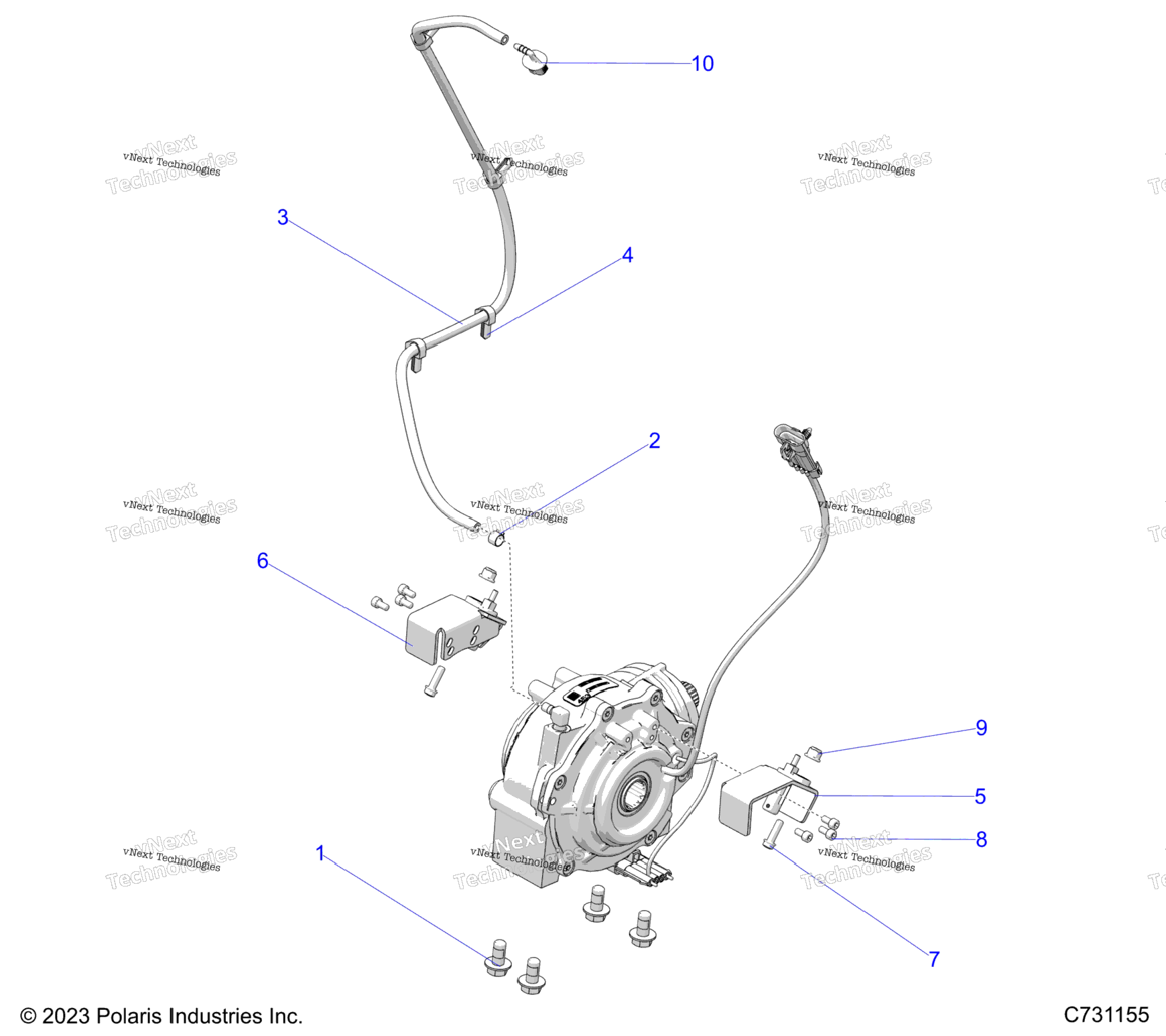 Drive Train, Front Gearcase Mounting R24rrp99cj