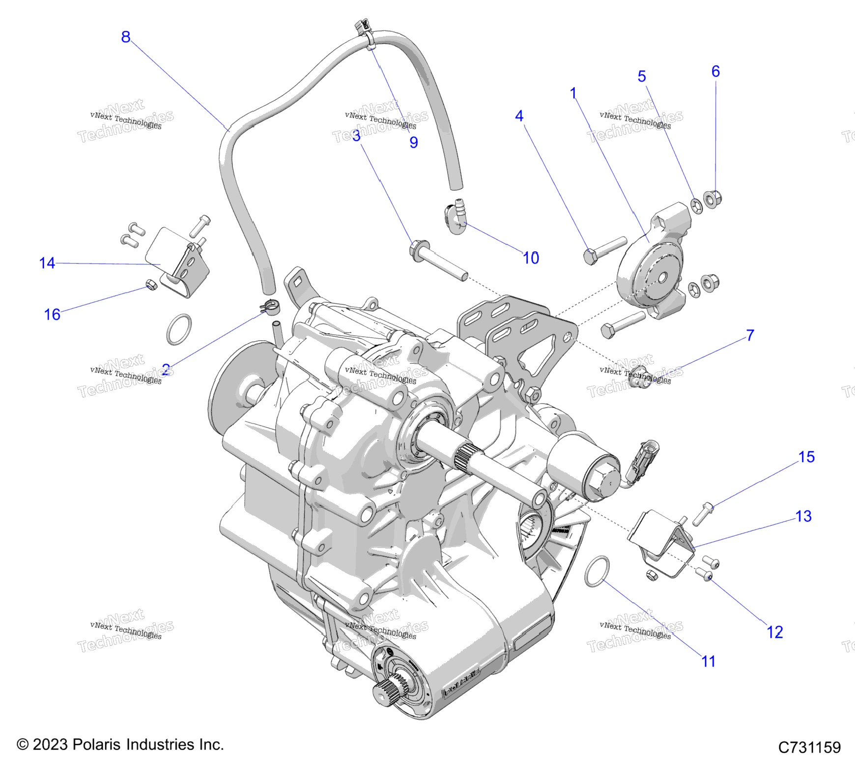 Drive Train, Main Gearcase Mounting R24rrp99cj