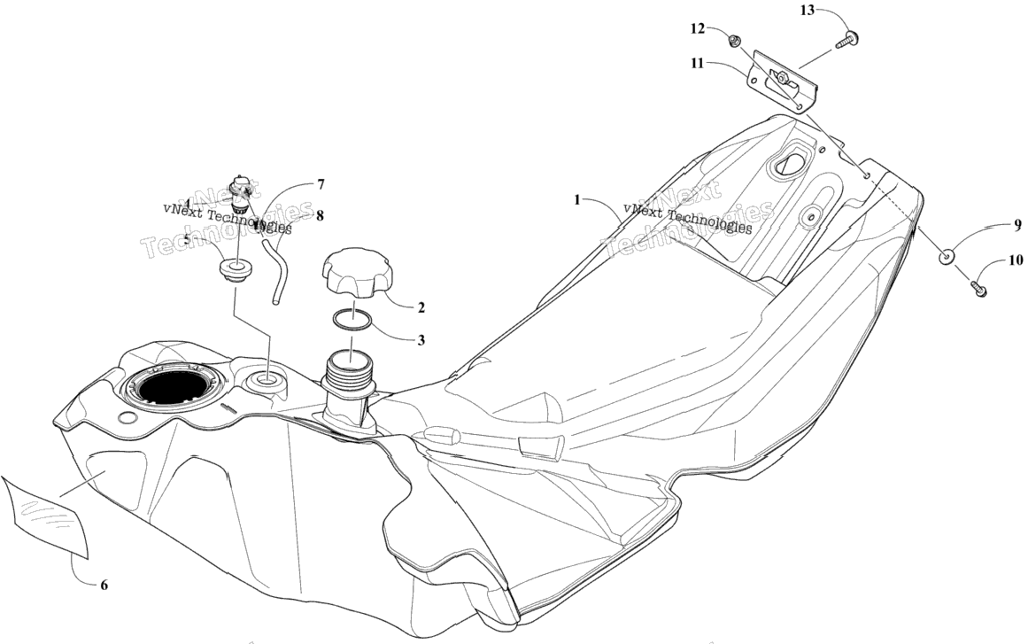 Gas Tank Assembly