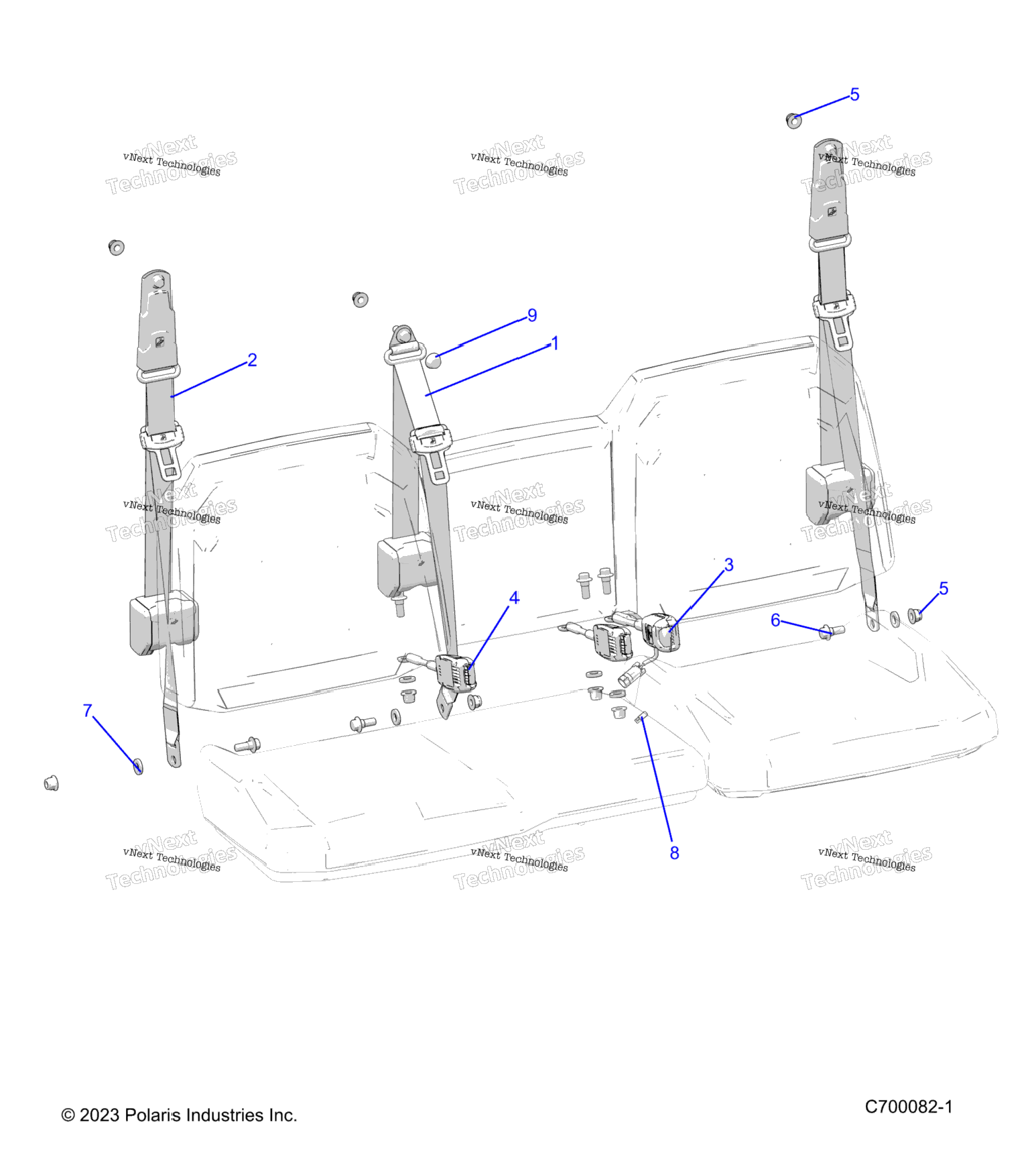 Body, Seat Belt And Mounting