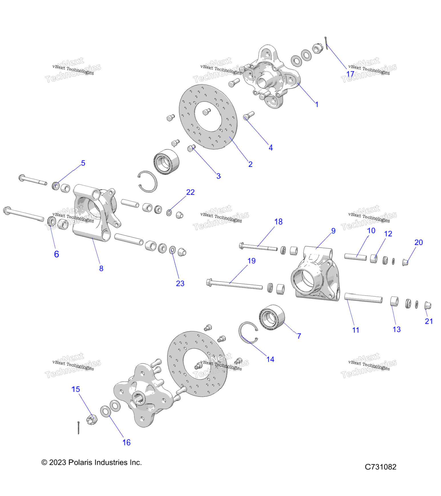 Suspension, Rear Carrier