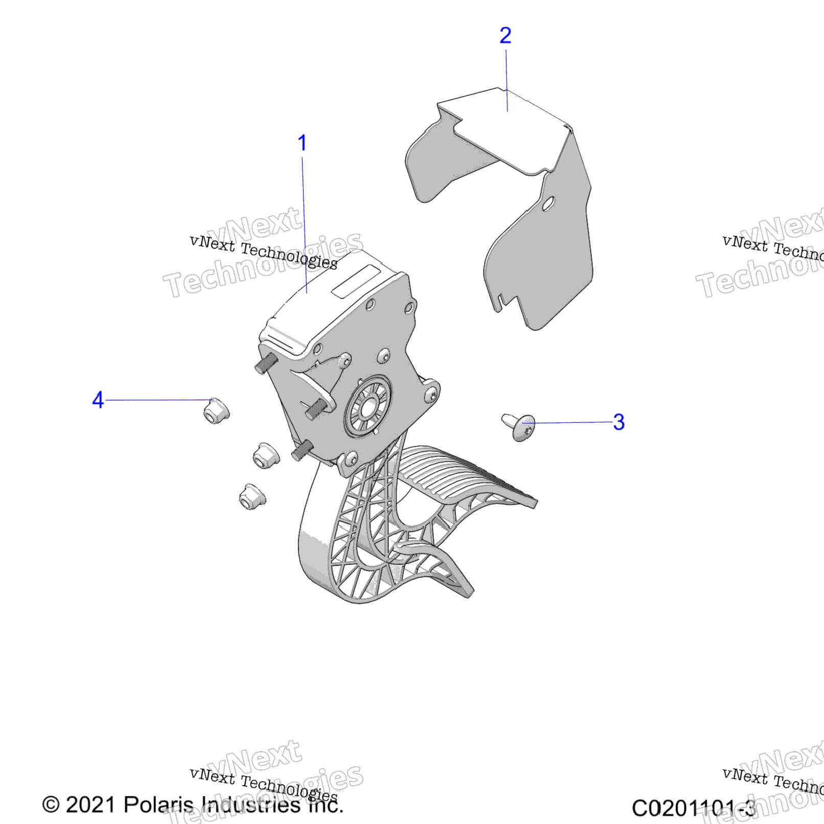 Engine, Throttle Pedal