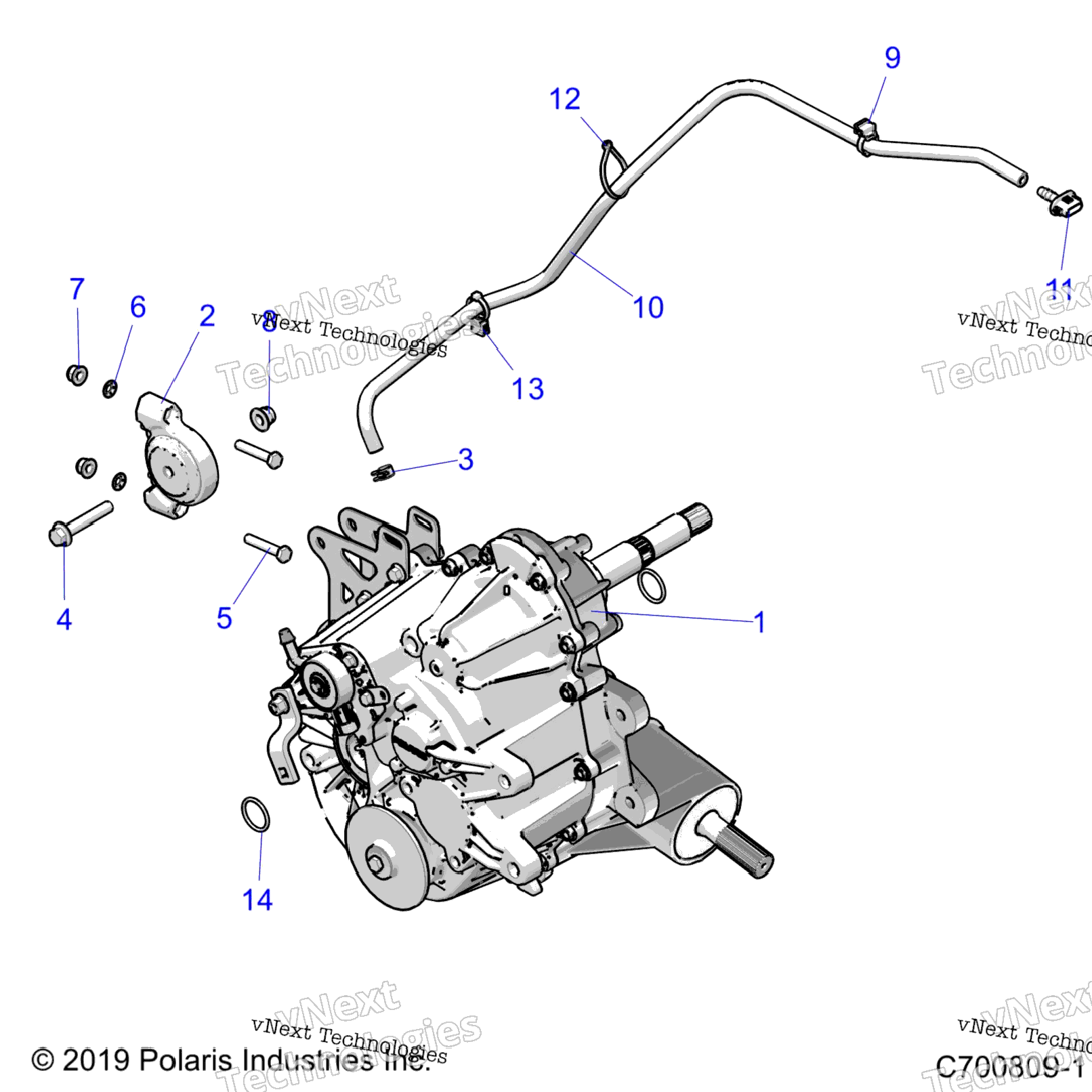 Drive Train, Main Gearcase Mounting