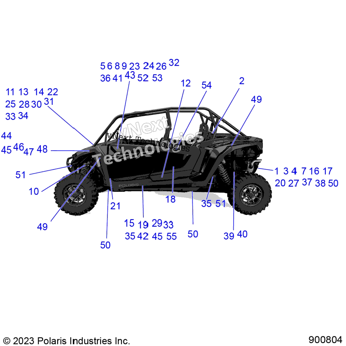 Body, Decals, Components, 3Pc