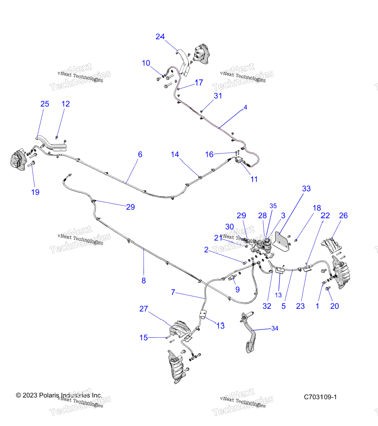 Brakes, Brake Lines And Master Cylinder