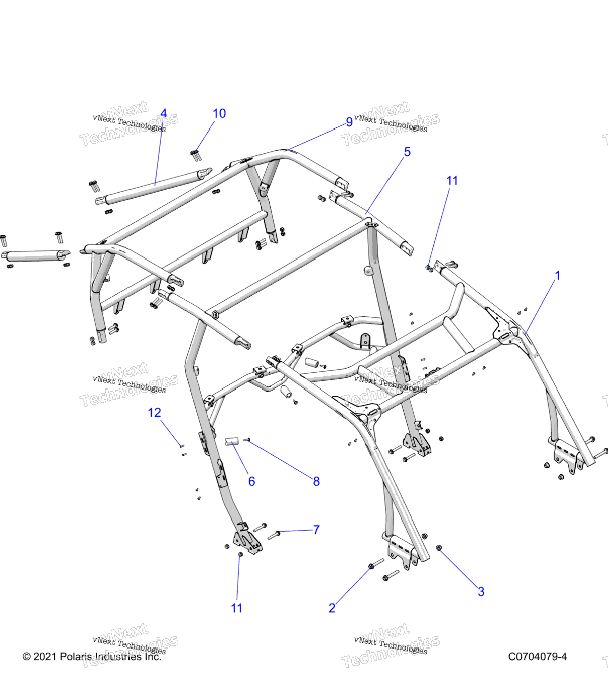 Chassis, Cab Frame