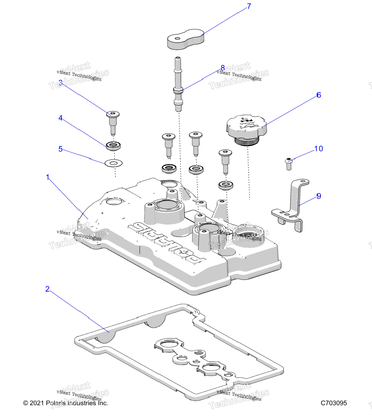 Engine, Valve Cover