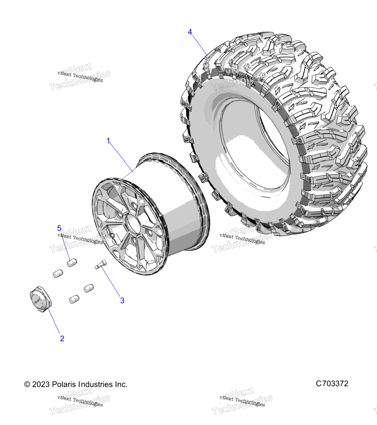 Wheels, Rear