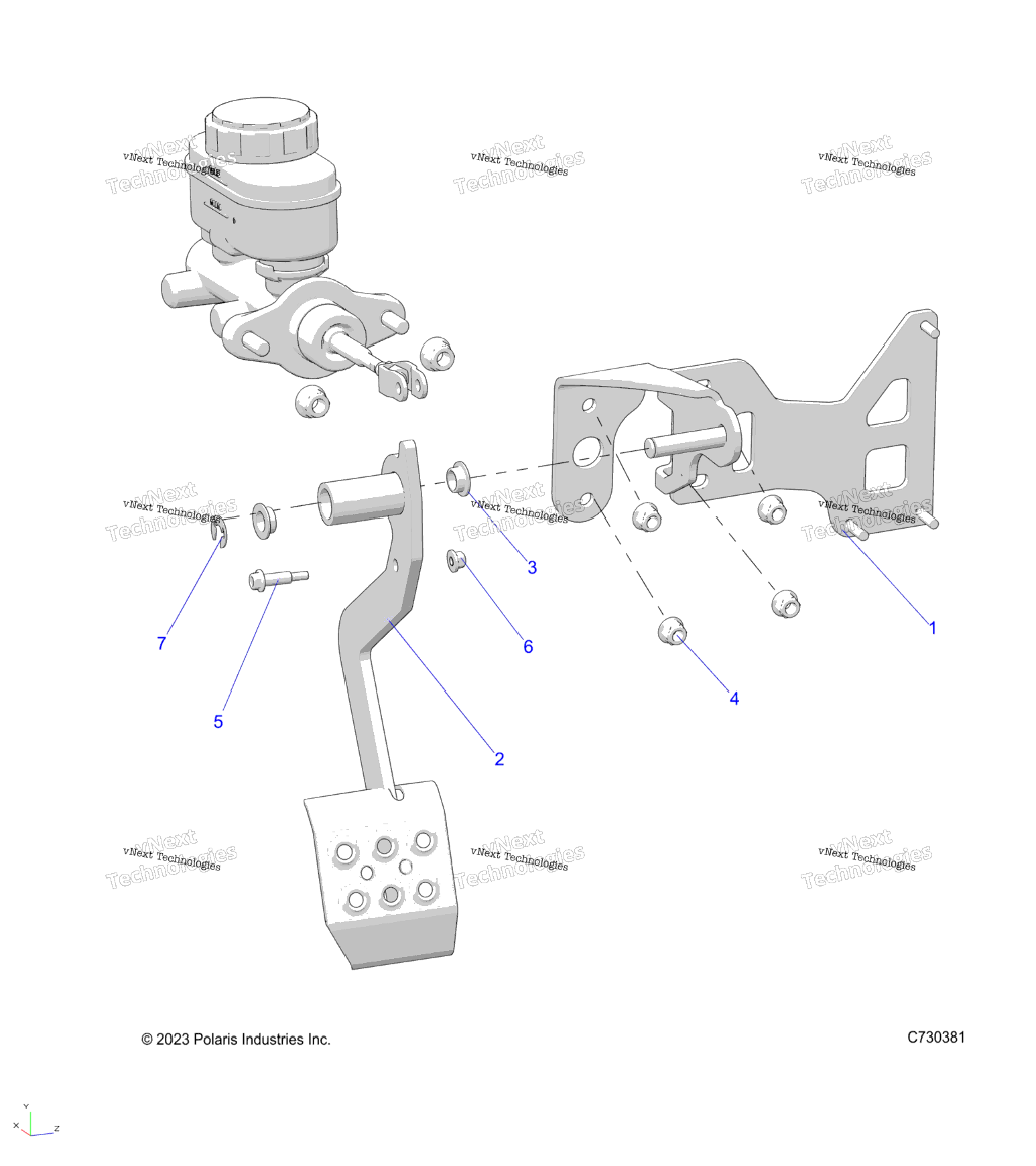 Brakes, Pedal R23e3gc3fdSc3cdSc3fd