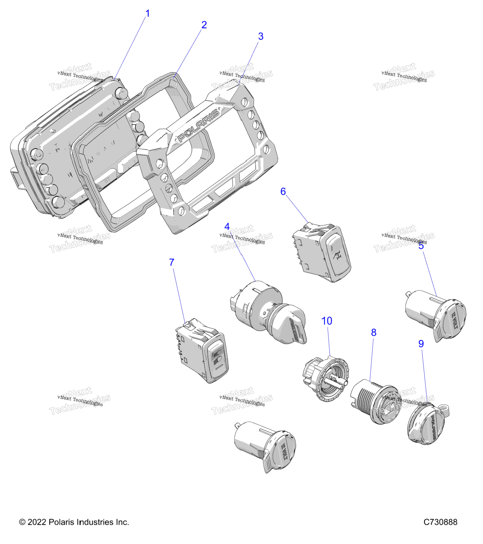 Electrical, Dash Instruments