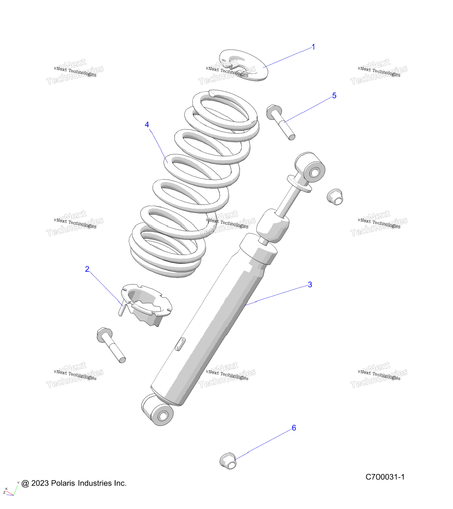 Suspension, Front Shock