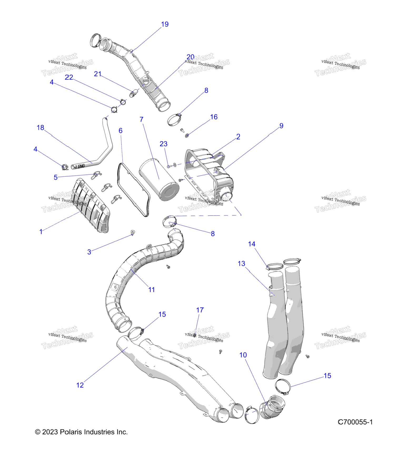 Engine, Air Intake System