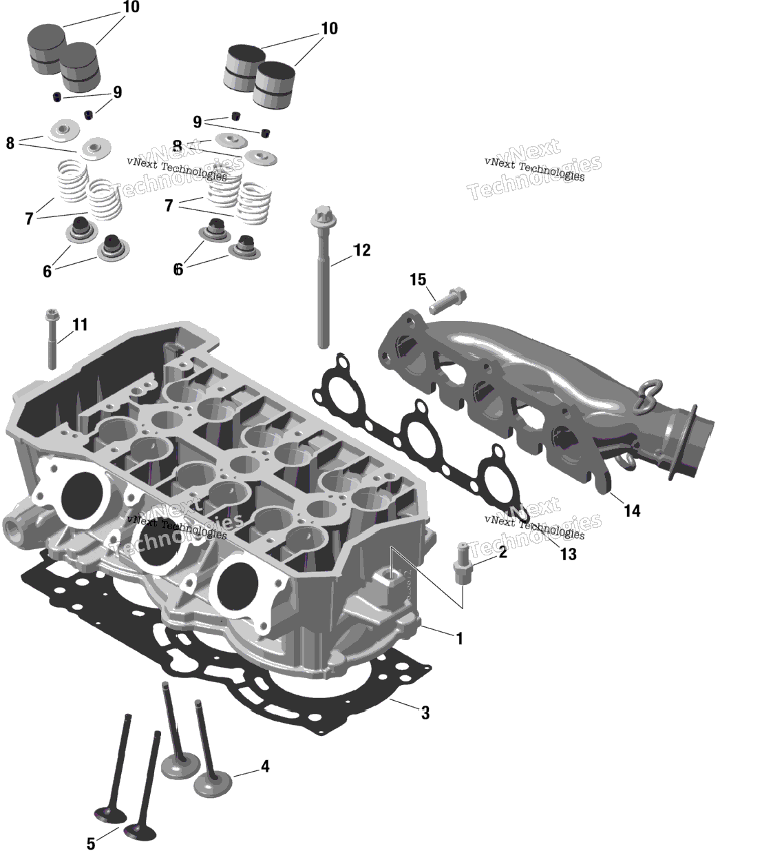 Rotax - Cylinder Head